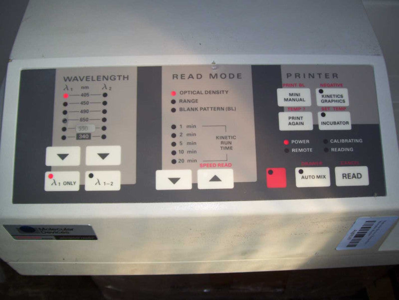 Molecular Devices ThermoMax Microplate Reader=