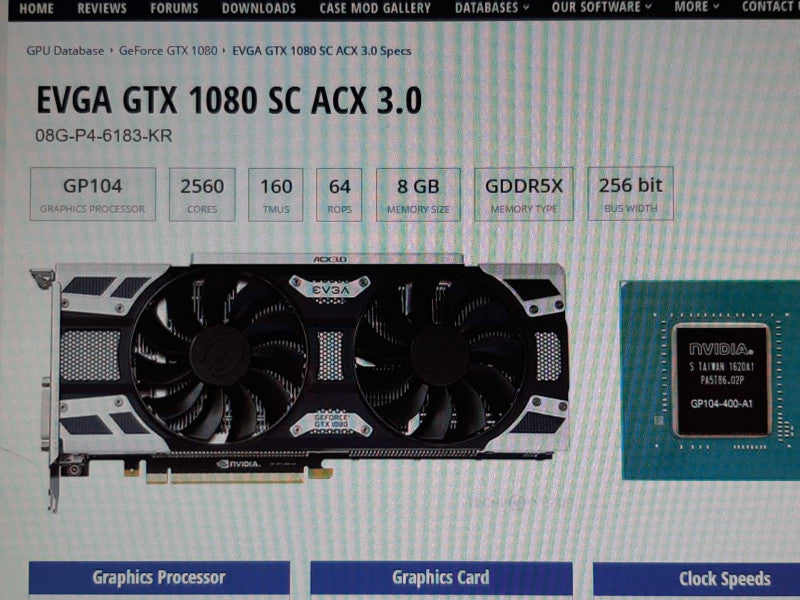 Black Box PC ASUS X99-A i7-5820K @ 3.30GHz 16GB DDR4 EVGA GTX 1080 SC ACX 3.0 +