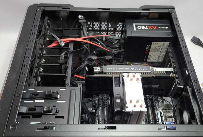 Custom PC- ASUS X99-A/USB3.1 Motherboard, 32GB DDR4, i7-5820K 3.3GHz, EVGA GTX 1080 8GB NO OS NO HDD $