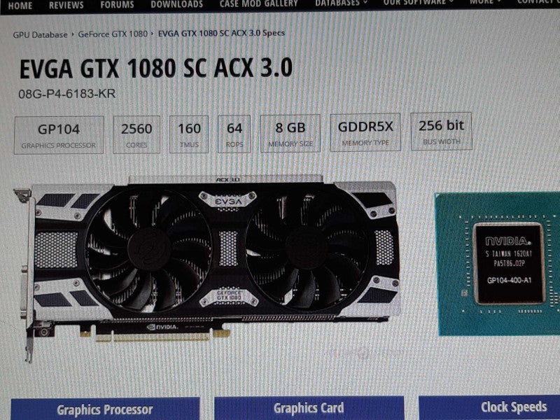Black Box PC ASUS X99-A i7-5820K @ 3.30GHz 16GB DDR4 EVGA GTX 1080 SC ACX 3.0  +