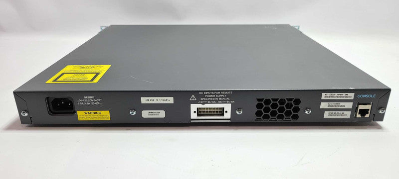 Cisco Catalyst WS-C3550-24PWR-SMI 24 Port 3550 Series Inline Power Managed Network Switch $