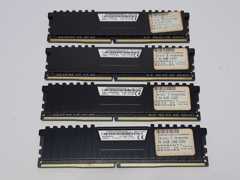 Kit 32GB DDR4 (4x8GB) CORSAIR VENGEANCE LPX 2400MHz Desktop RAM +