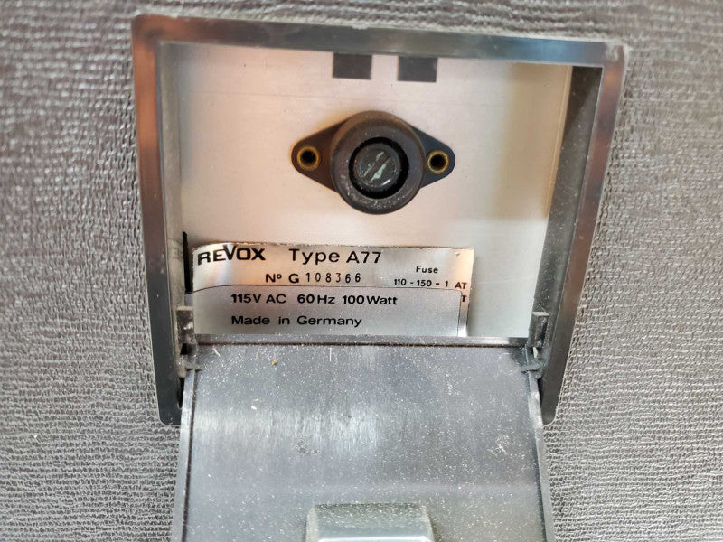 Revox A77 Reel-to-Reel Tape Recorder for parts )