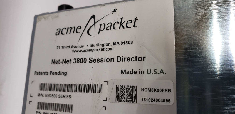 Acme Packet Net-Net 3800 Session Director #