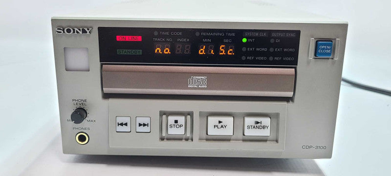 SONY CDP-3100 Compact Disc Player $