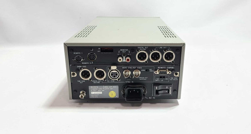 SONY CDP-3100 Compact Disc Player $