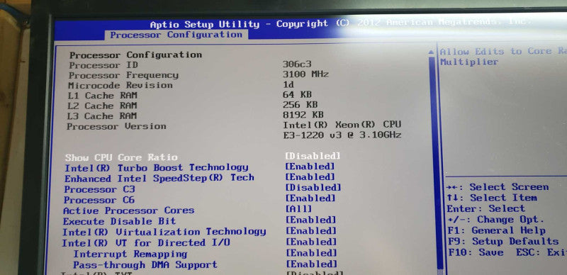 custom workstation Xeon E3-1220 V3 @ 3.10ghz / 8gb ram /gigabit desktop adaptr #