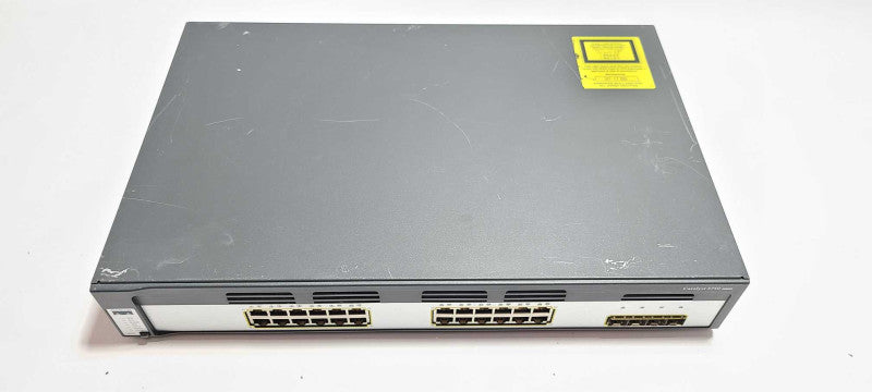 Cisco Catalyst WS-C3750G-24TS-S 24-Port 4x SFP Managed Network Switch  $