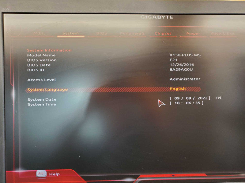Custom PC GA-x150-Plus WS Xeon E3-1225 v5 @ 3.3 GHz 8GB DDR4 No HDD (