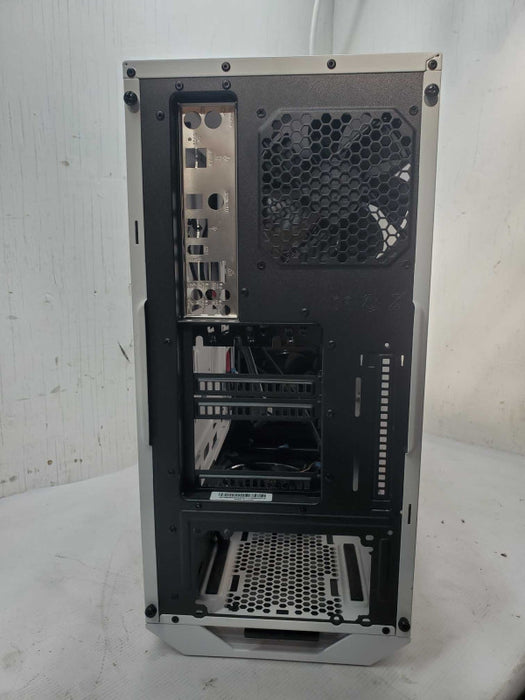 Cooler Master White PC Case, with Clear side panel |