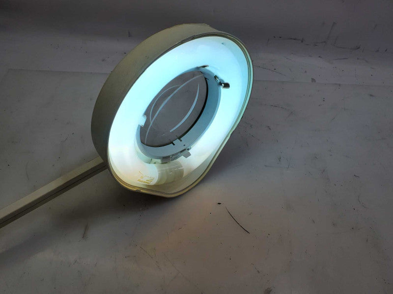 Vintage Luxo Magnifier Articulating Lamp Light 22W  )