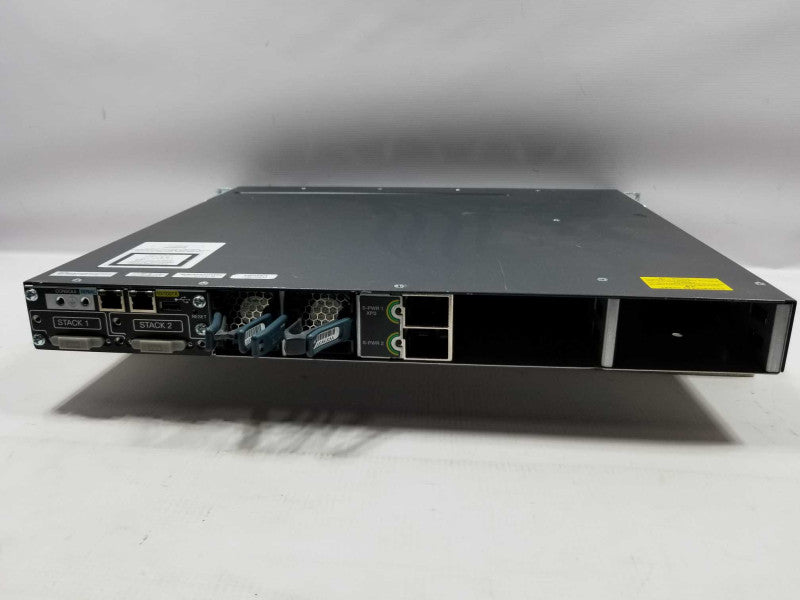 Cisco WS-C3750X-48PF-S 48-Port PoE+ Gigabit Switch, FACTORY RESET, READ* ~
