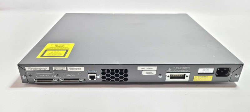 Cisco Catalyst 3750G Series 24 Ports WS-C3750G-24PS-S Network Switch 4xSFP $