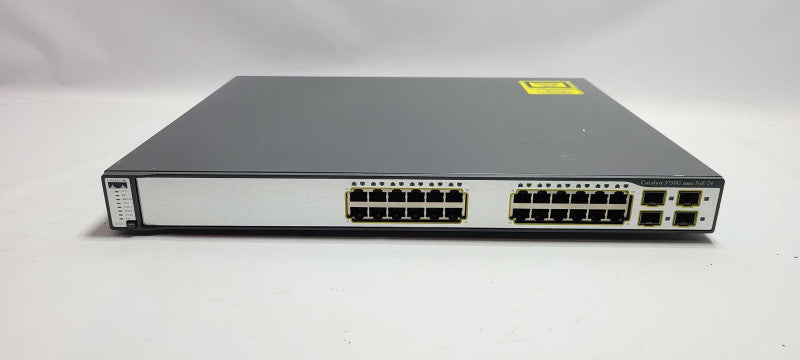 Cisco Catalyst 3750G WS-C3750G-24PS-E 24 Port 4xSFP POE Managed Network Switch $