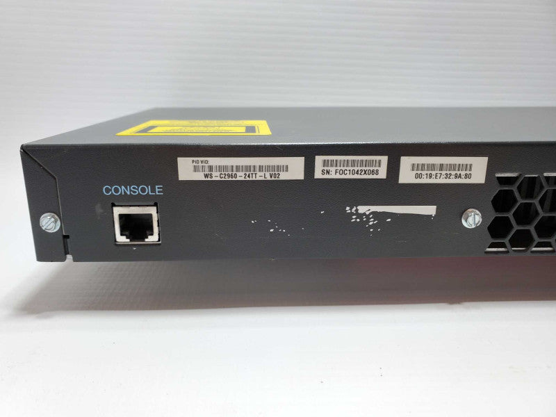 Cisco Catalyst 2960 Series ( WS-C2960-24TT-L ) 24 Port Network Switch (