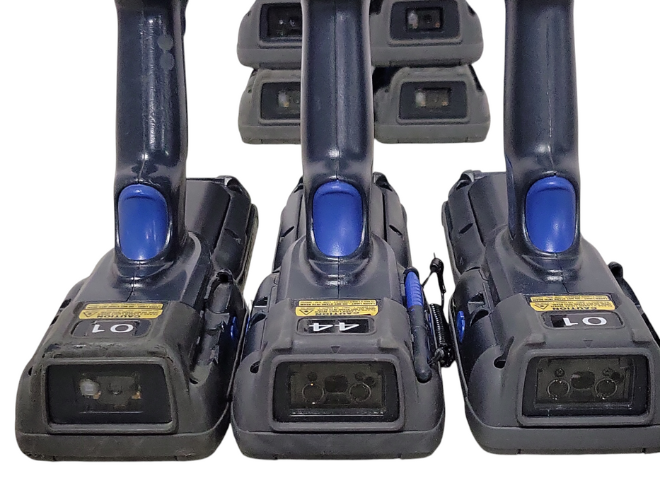 Lot of 9x Intermec/Honeywell CK71 SERIES Barcode scanners w/ Battery, READ _