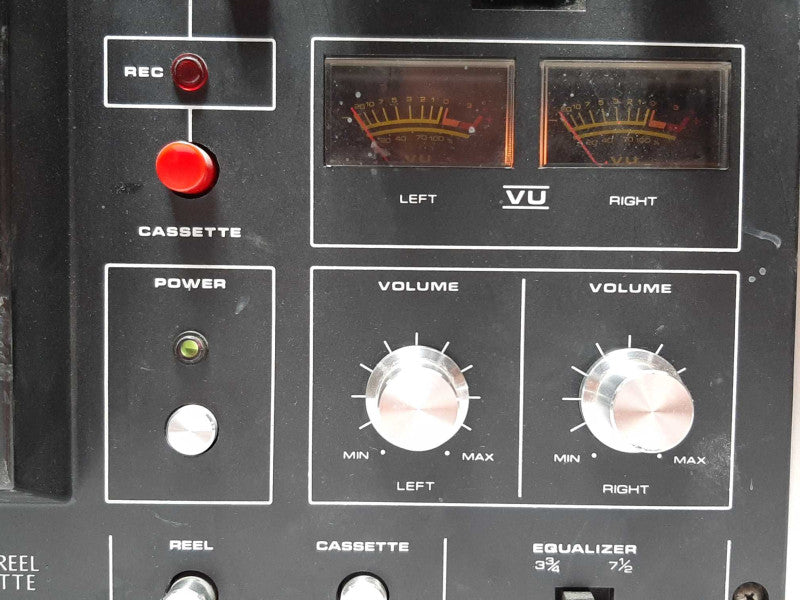 AKAI GX-1900D Reel to Reel Cassete Both-Way Transfer - AS IS +