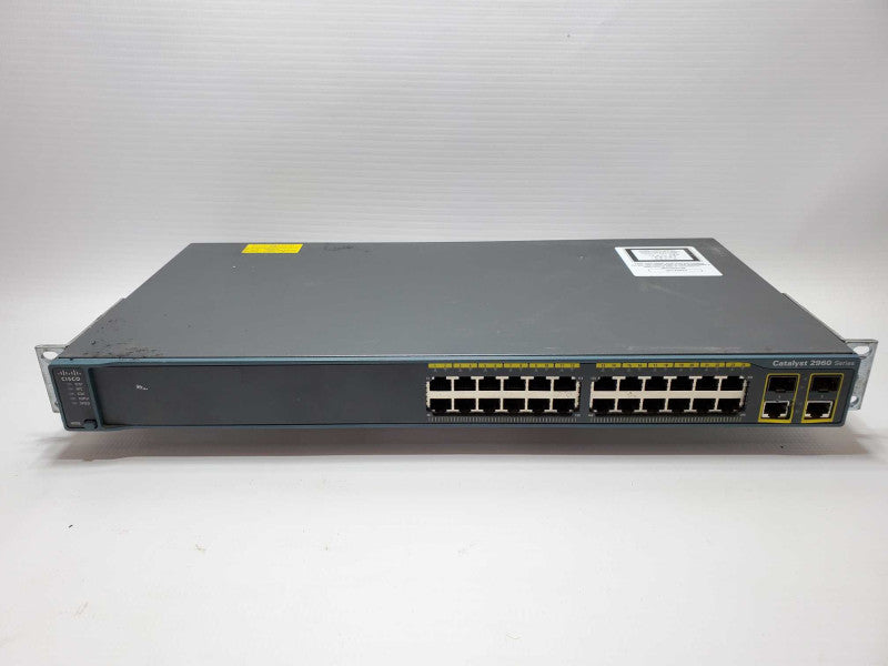 Cisco Catalyst 2960 WS-C2960+24TC-L 24 Port Switch Factory_Default (
