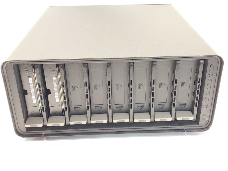 Data Robotics Drobo B800i 8-bay ISCSI SAN enclosure 2x 2TB HDDs, Factory Reset _