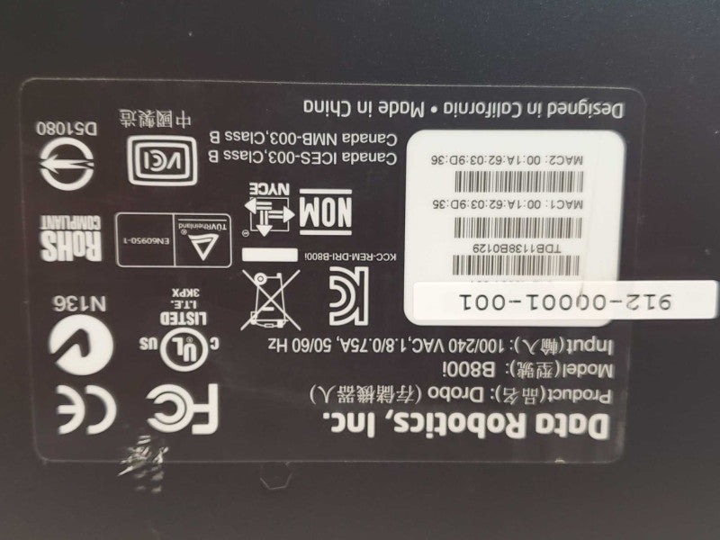 Data Robotics Drobo B800i 8-bay ISCSI SAN enclosure 2x 2TB HDDs, Factory Reset _