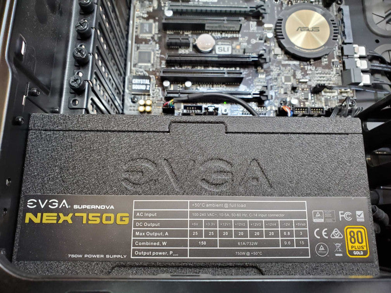 Custom PC Asus Z97-A Core i7-4790k @ 4.0 GHz 32GB Ram No HDD PS EVGA 750 80+ (