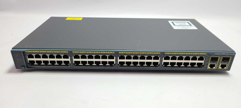 CISCO Catalyst 2960 Plus WS-C2960+48TC-S 48 Port 2x SFP Ethernet Managed Switch $