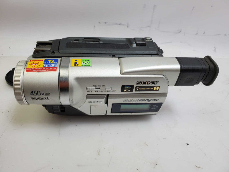 Sony Handycam DCR-TRV120 Digital-8 Hi-8 Camcorder for Parts )