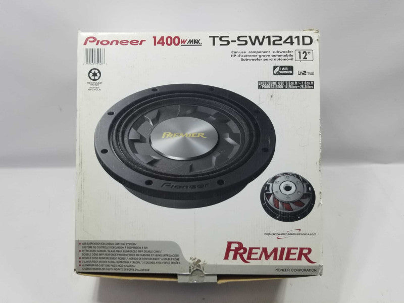 TS-SW1241D Premier 12\\" Subwoofer with 1400 Watts Max, For Parts* AS-IS  ~