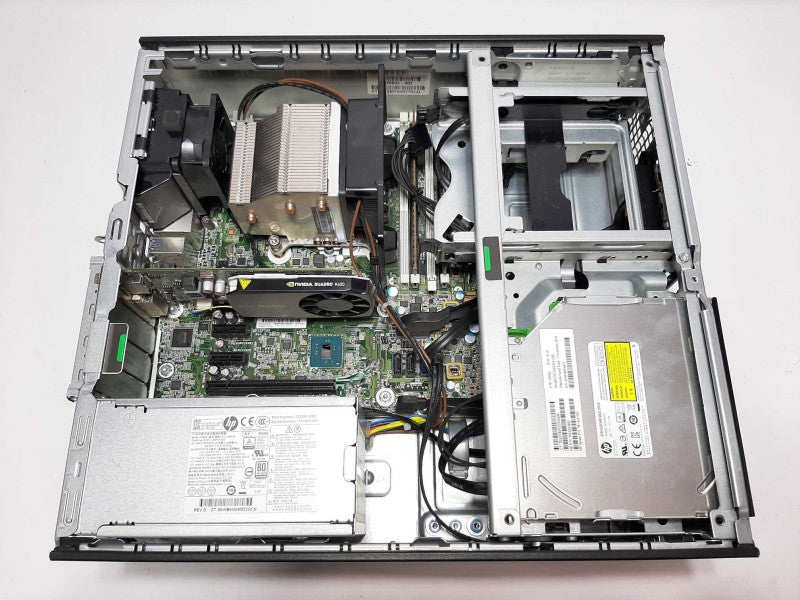 HP Z240 SFF Workstation Xeon E3-1240v5 @ 3.50GHz 16GB RAM QUADRO K620 -NO HDD +
