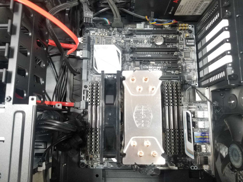 ASUS X99-A/USB 3.1 LGA2011 DDR4 ATX Motherboard, i7-5820K 3.3GHz/64GB DDR4. ~