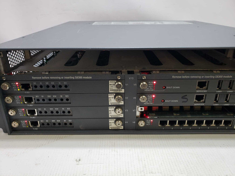 Avaya G450 Media Gateway MB450 with Different Module[
