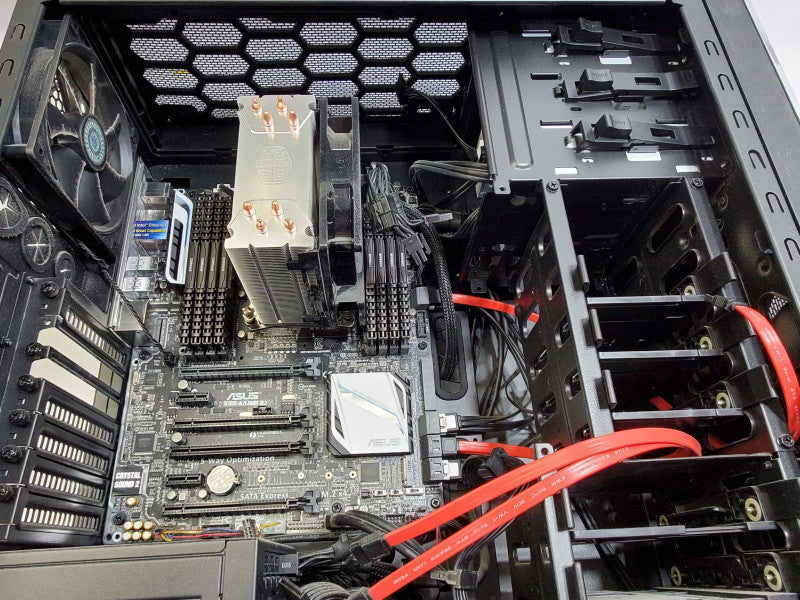 Custom PC ASUS X99-A Core i7-5820k @3.3GHz 64GB DDR4 No GPU  )