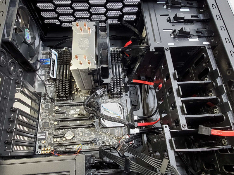 Custom PC ASUS X99-A Core i7-5820k @3.3GHz 64GB DDR4 No GPU )