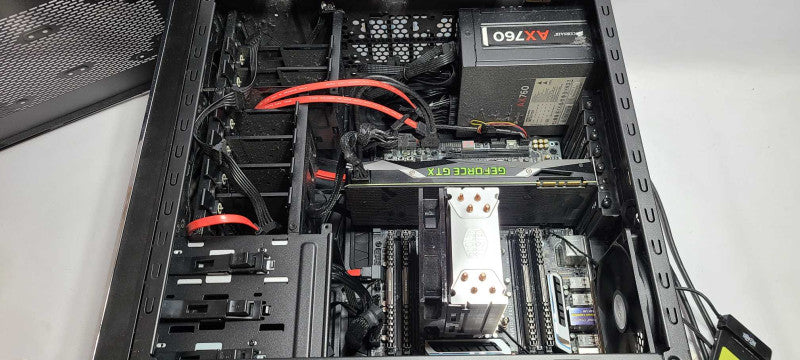 Custom PC- ASUS X99-A/USB3.1 Motherboard, 32GB DDR4, i7-5820K 3.3GHz, GTX 1080 NO OS NO HDD$