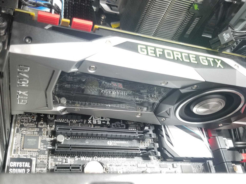 ASUS X99-A/USB 3.1 LGA2011 DDR4 ATX, i7-5820K 3.3GHz/64GB DDR4. GTX 1070 ~