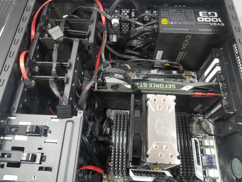 ASUS X99-A/USB 3.1 LGA2011 DDR4 ATX, i7-5820K 3.3GHz/64GB DDR4. GTX 1070 ~