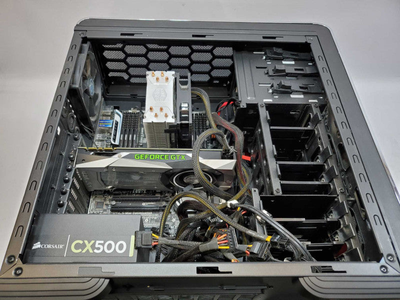 Custom PC Asus X99-A Core i7-5820K @ 3.3 GHz 64GB Ram DDR4 No HDD GTX 1080 (