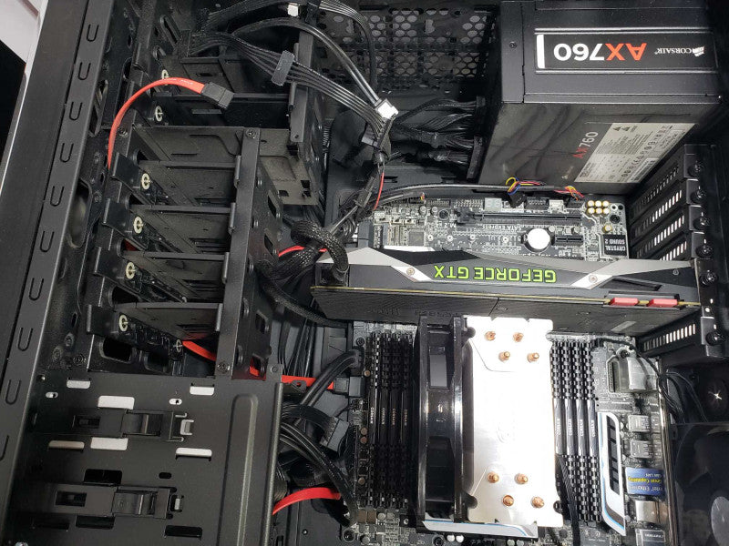 Custom PC Asus X99-A i7-5820K@3.3GHz 64GB DDR4 Nvidia GTX 1070 No HDD [
