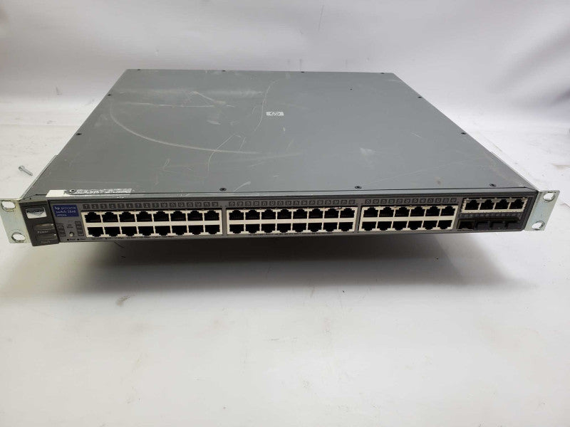 HP ProCurve J4904A 48-Ports Rack-Mountable Ethernet Switch _ factory rest )