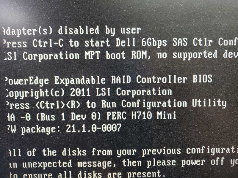 Dell PowerEdge R320 Xeon E5-14100@2.8GHz 16GB ECC DDR3 RAID PERC H710 Mini [