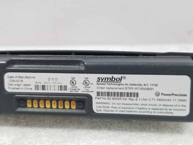 Motorola Symbol WT41N0 Wrist Mount Wireless Barcode Handheld Computer, AS-IS ~