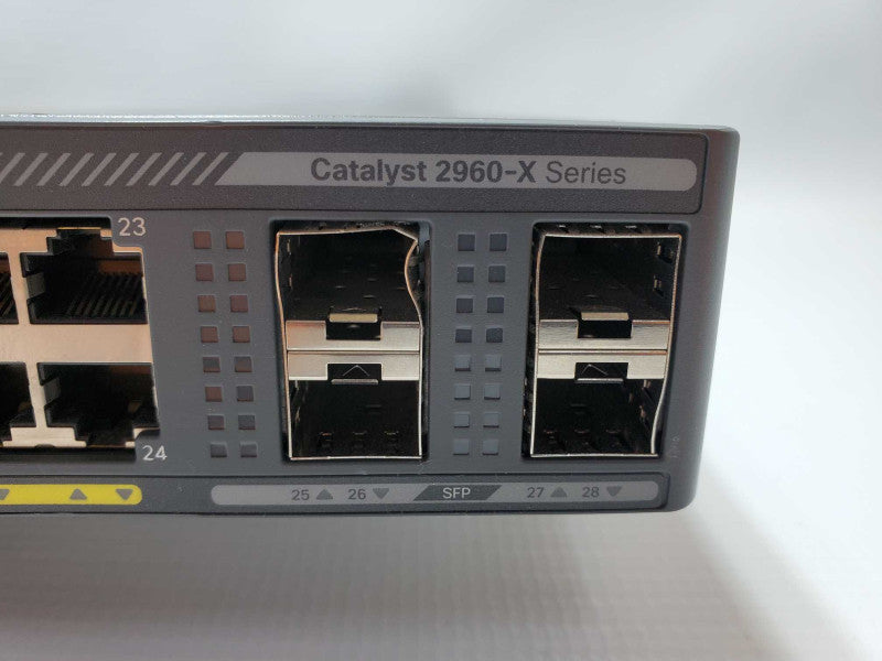 Cisco Catalyst 2960-X WS-C2960X-24PS-L 24-Port 1GbE PoE Network Switch (