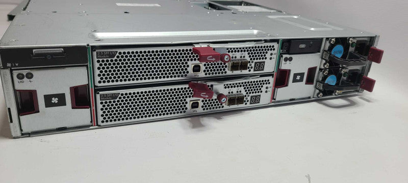 HPE Q1J10A D3710 Enclosure 2x QW967-04402 25x 2.5\\" Bays 2xPSU $