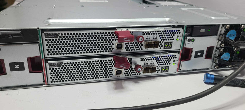 HPE Q1J10A D3710 Enclosure 2x QW967-04402 25x 2.5\\" Bays 2xPSU $