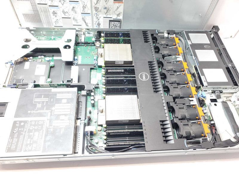 Dell PE R620, 2x Xeon E5-2667 2.9GHz 6C, 128 GB, 2x PSU, 2.5, No RAID _