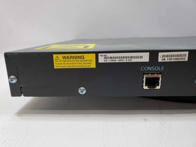 Cisco WS-C3560-24PS-S 24 Port PoE Catalyst 3560 Switch Factory_Default (