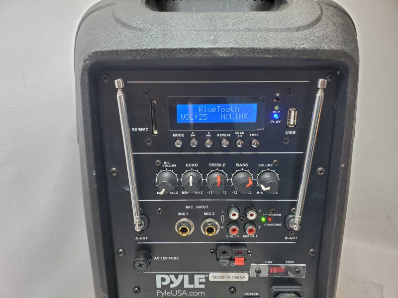 Pyle Compact Portable PA System PPHP109WMU Speaker, Read _