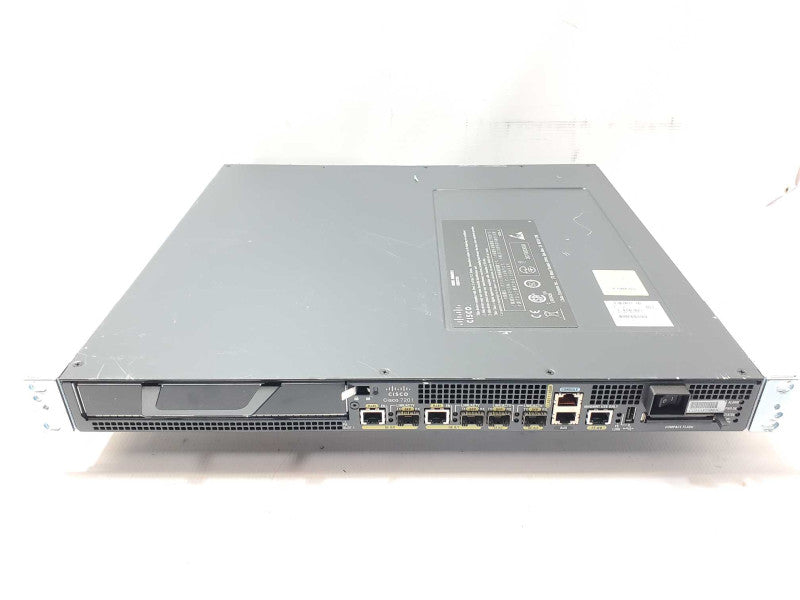 Cisco 7201 Router CISCO7201 w/ Dual AC Power Supply, factory reset _