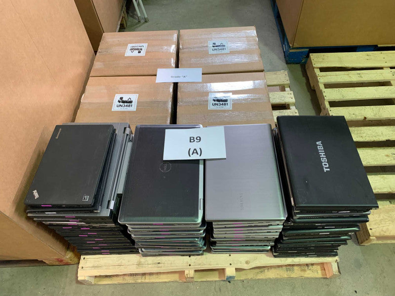 (B9) 100x Laptops A-Cond