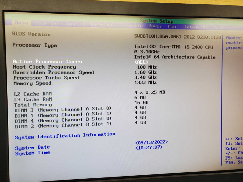 Custom PC Intel MB Core i5-2400 @ 3.1 GHz, 16GB Ram, 8x3,5\\" No HDD (